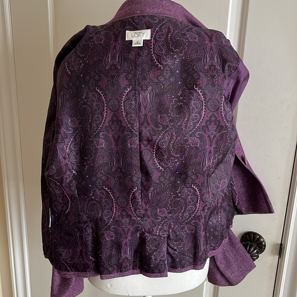 NWOT Ann taylor LOFT jacket blazer - Picture 8 of 11